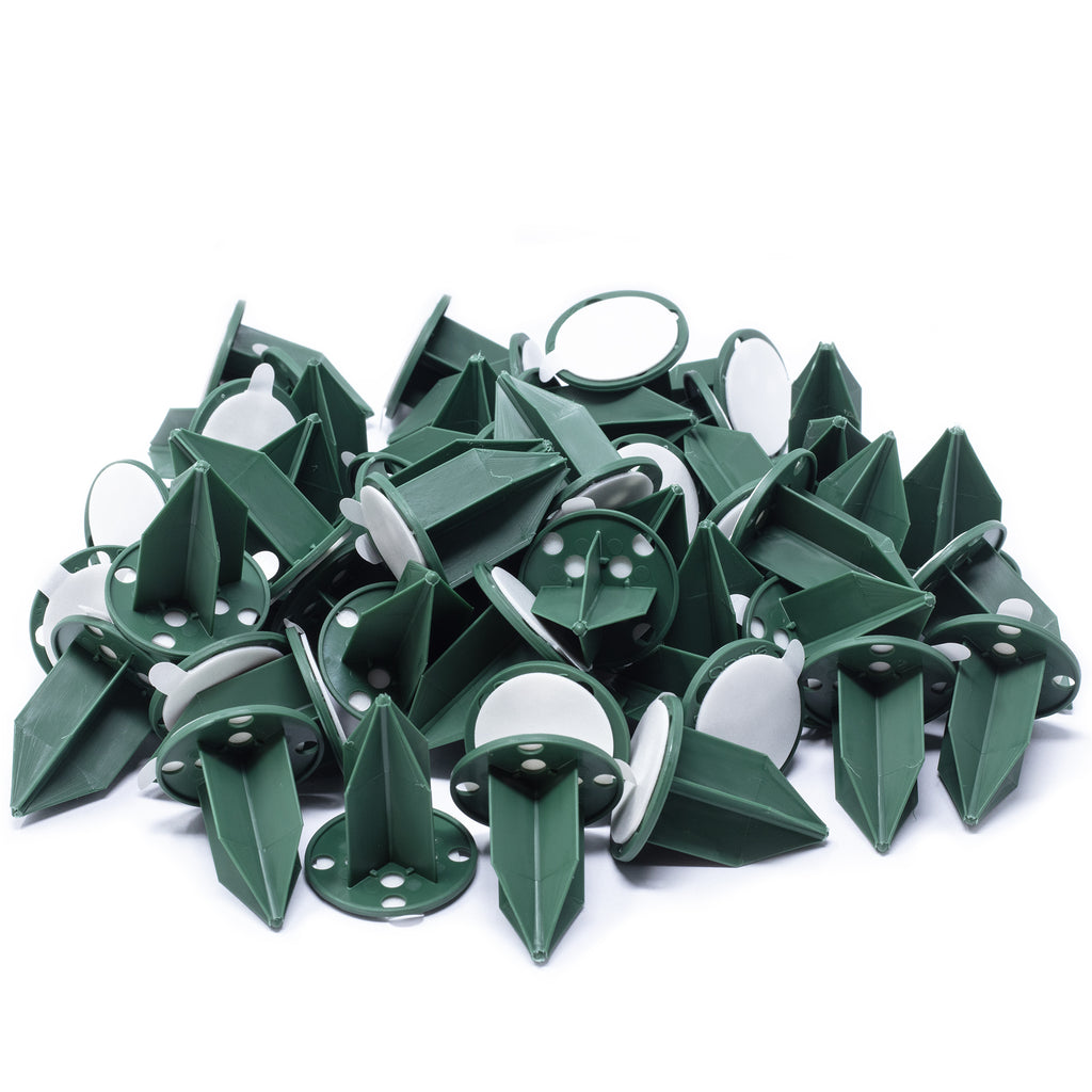 Pini KL - Porte-bougies avec ruban adhésif - 3 cm Ø - 50 pièces.
