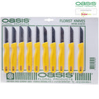 OASIS® Floristenmesser - Klinge 60 mm - Solinger-Stahl - 10 Stk