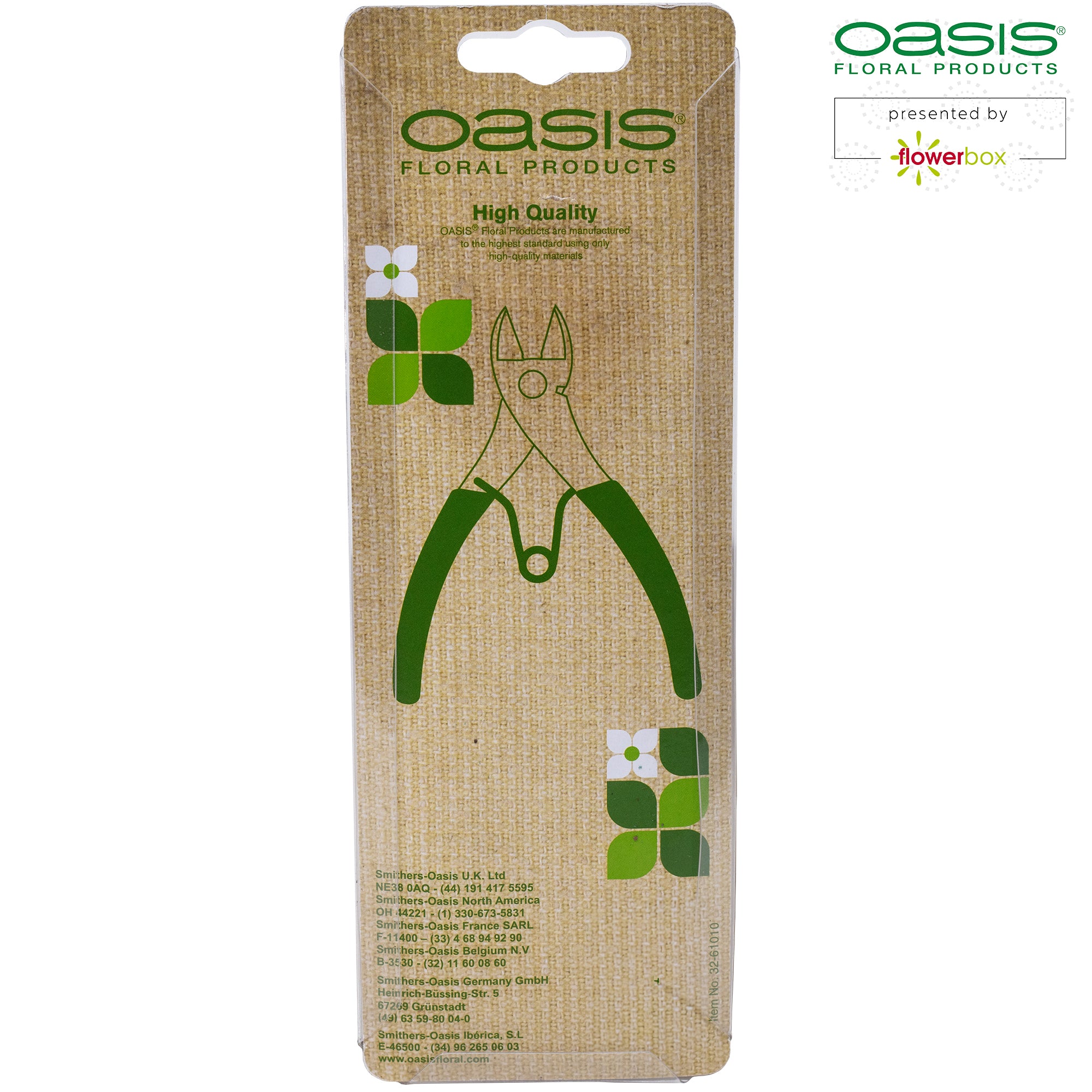 OASIS® wire cutters with rubberized handles - 1 piece