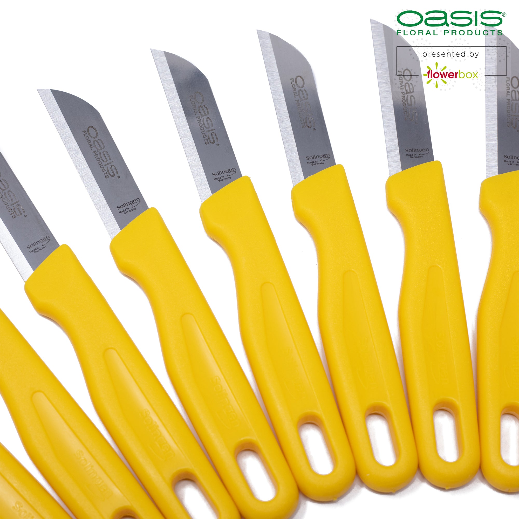 OASIS® Floristenmesser - Klinge 60 mm - Solinger-Stahl - 10 Stk