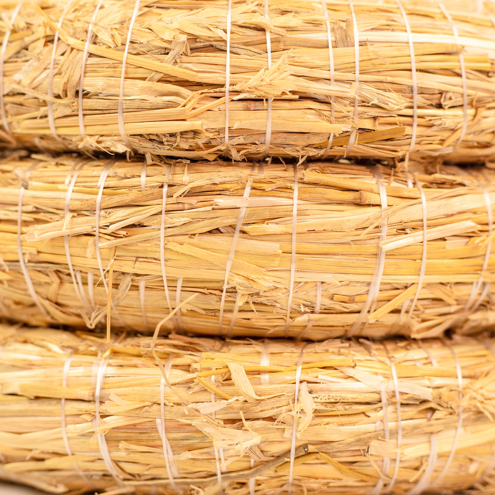 3er Set Strohrömer, Durchmesser 25 cm, Stärke 4 cm