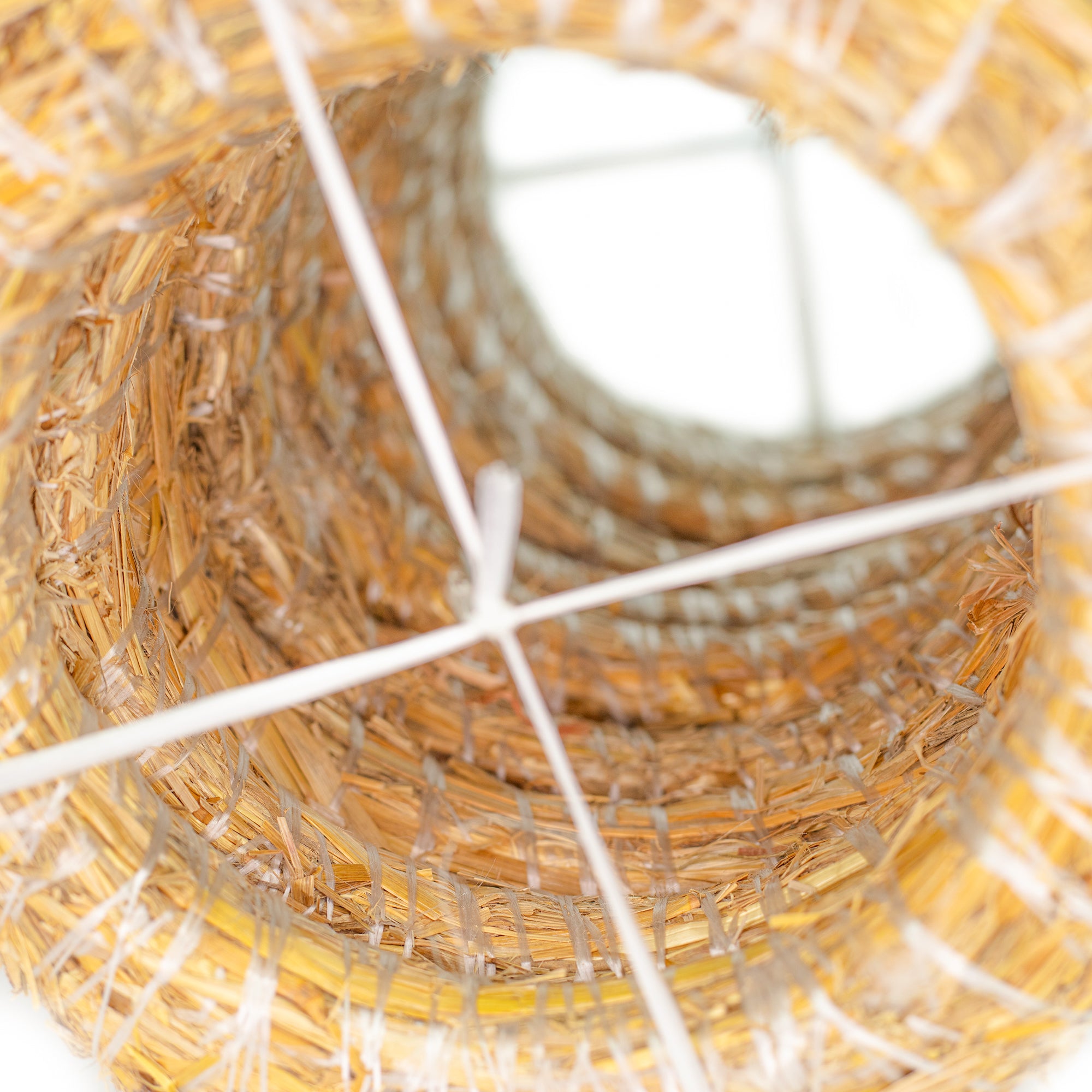 10er Set Strohrömer, Durchmesser 20 cm, Stärke 3 cm