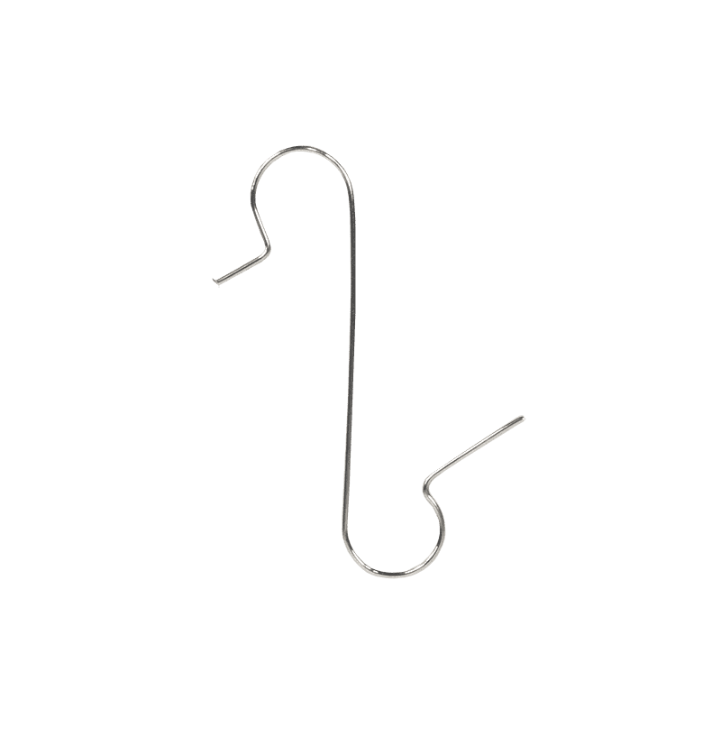 Schnellhänger - Silber - 100g-Beutel - 100 Stück