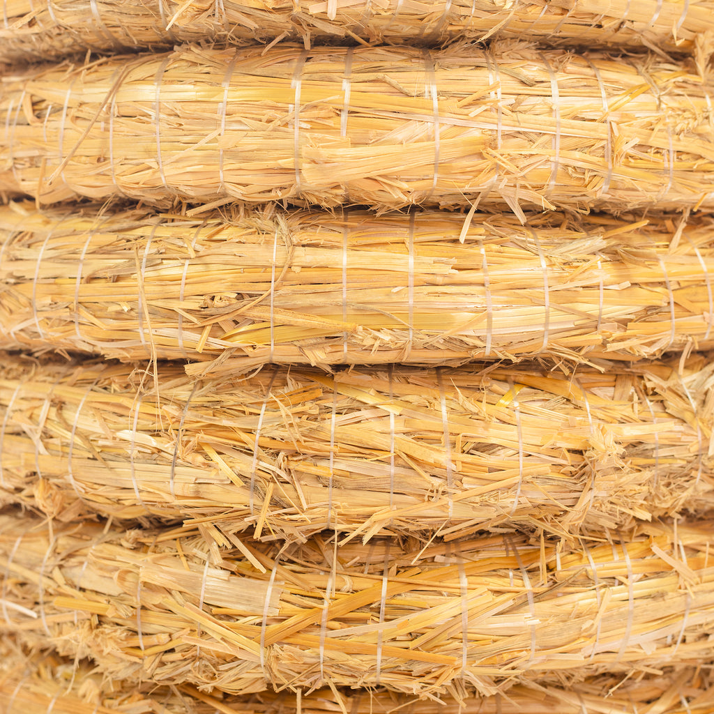 Set of 10 straw wreaths, diameter 40 cm, thickness 6 cm