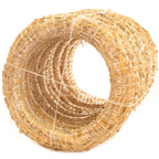 Set of 10 straw wreaths, diameter 40 cm, thickness 6 cm