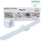 Wrap Wristlet Armband - 2,5 x 23cm - 6 St. - weiß