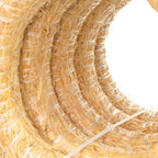 5er Set Strohrömer, Durchmesser 50 cm, Stärke 10 cm