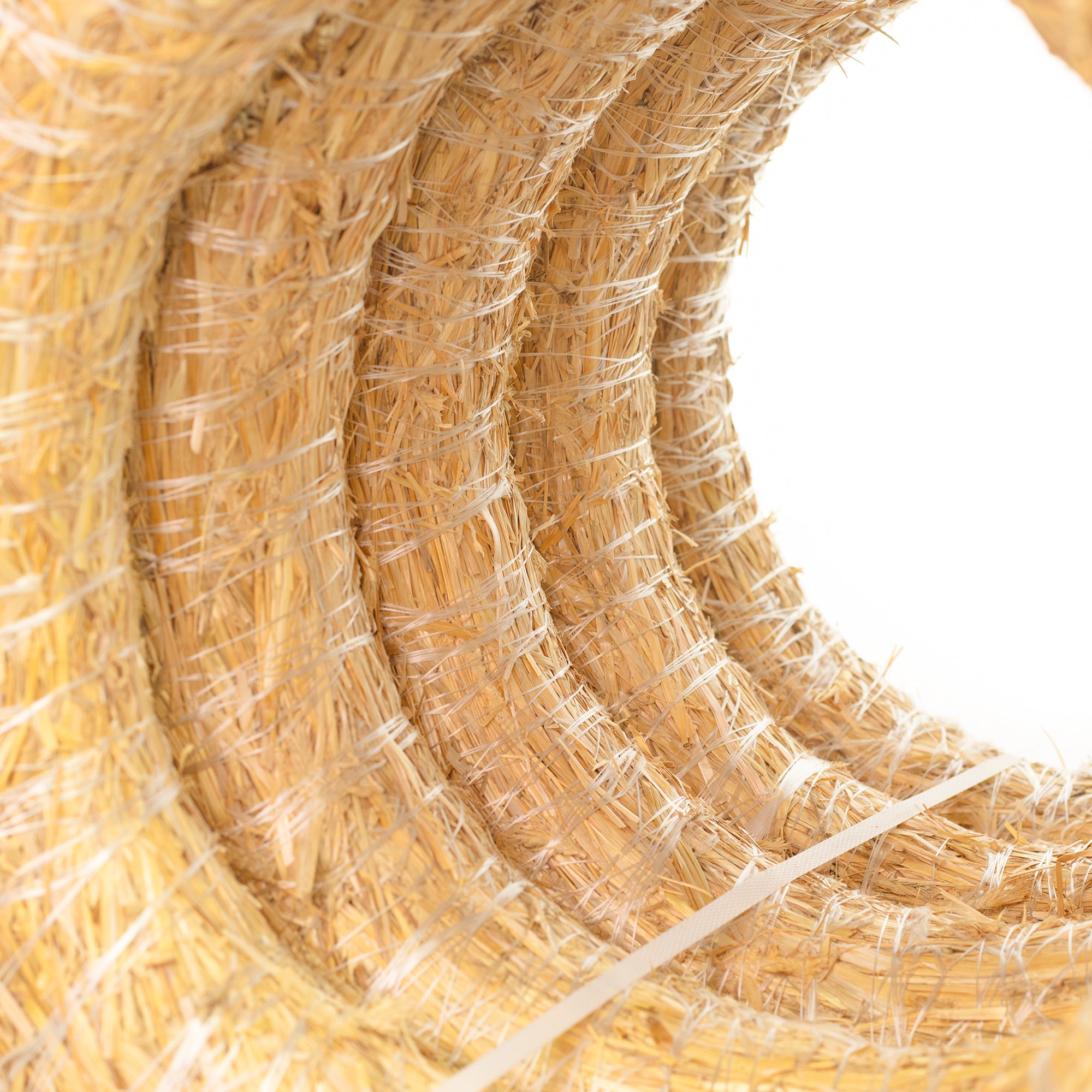 5er Set Strohrömer, Durchmesser 50 cm, Stärke 10 cm