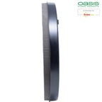 Black Naylor Base Ring, 5 x 35 cm Durchmesser, Innen: 23 cm Durchmesser, Doppelpack