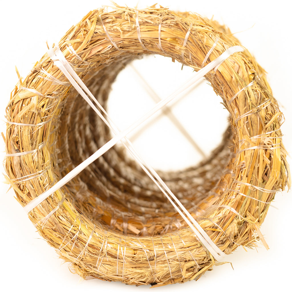 10er Set Strohrömer, Durchmesser 20 cm, Stärke 3 cm