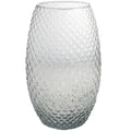 DIAMOND amaryllis vase - klar - 13x13x26cm - Glas