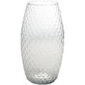 DIAMOND amaryllis vase - klar - 18x18x30cm - Glas