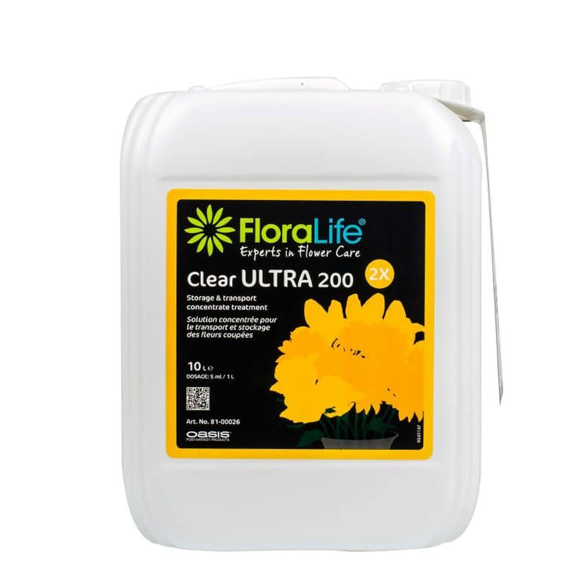 FLORALIFE® CLEAR Ultra 200, 10 l canister