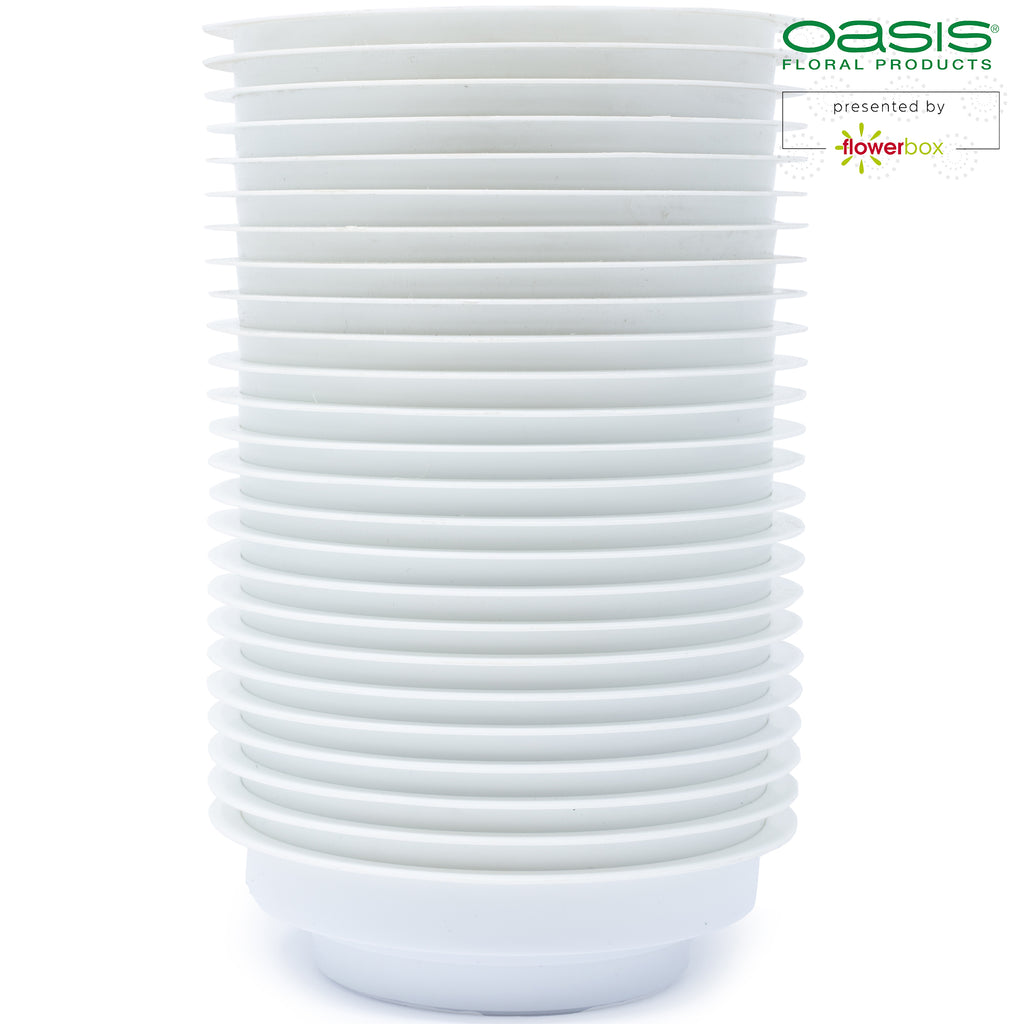 Bol OASIS® Junior, 3 x 12 cm Ø, blanc