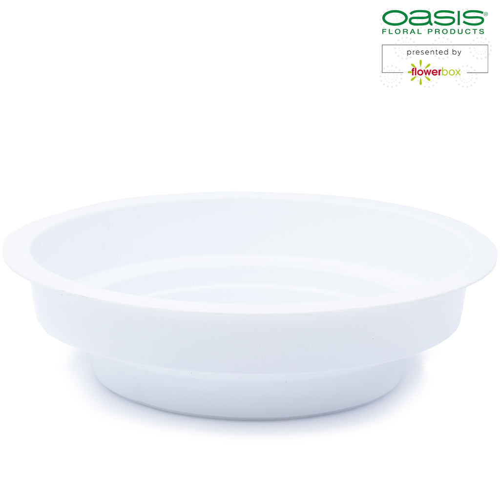 Bol OASIS® Junior, 3 x 12 cm Ø, blanc