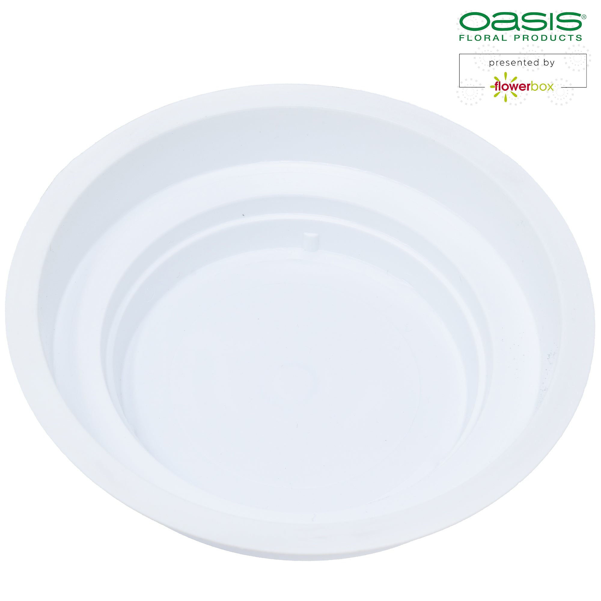 Bol OASIS® Junior, 3 x 12 cm Ø, blanc