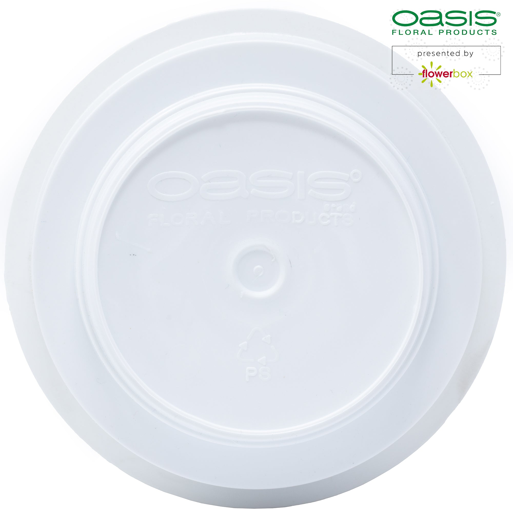 Bol OASIS® Junior, 3 x 12 cm Ø, blanc