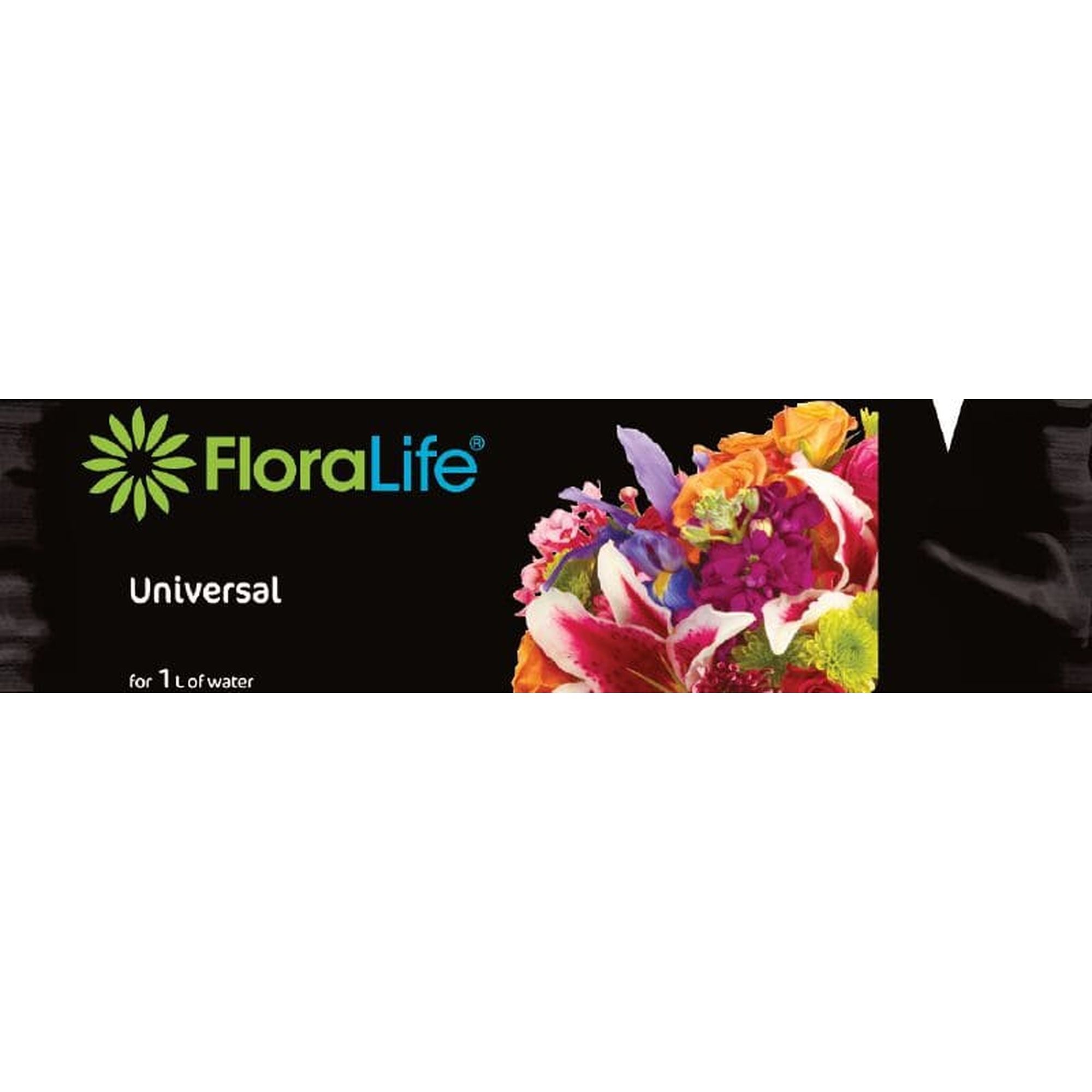 FloraLife® Flower Food CLEAR Liquid Stick - Schnittblumennahrung - 5 ml Beutel - 1000 Beutel