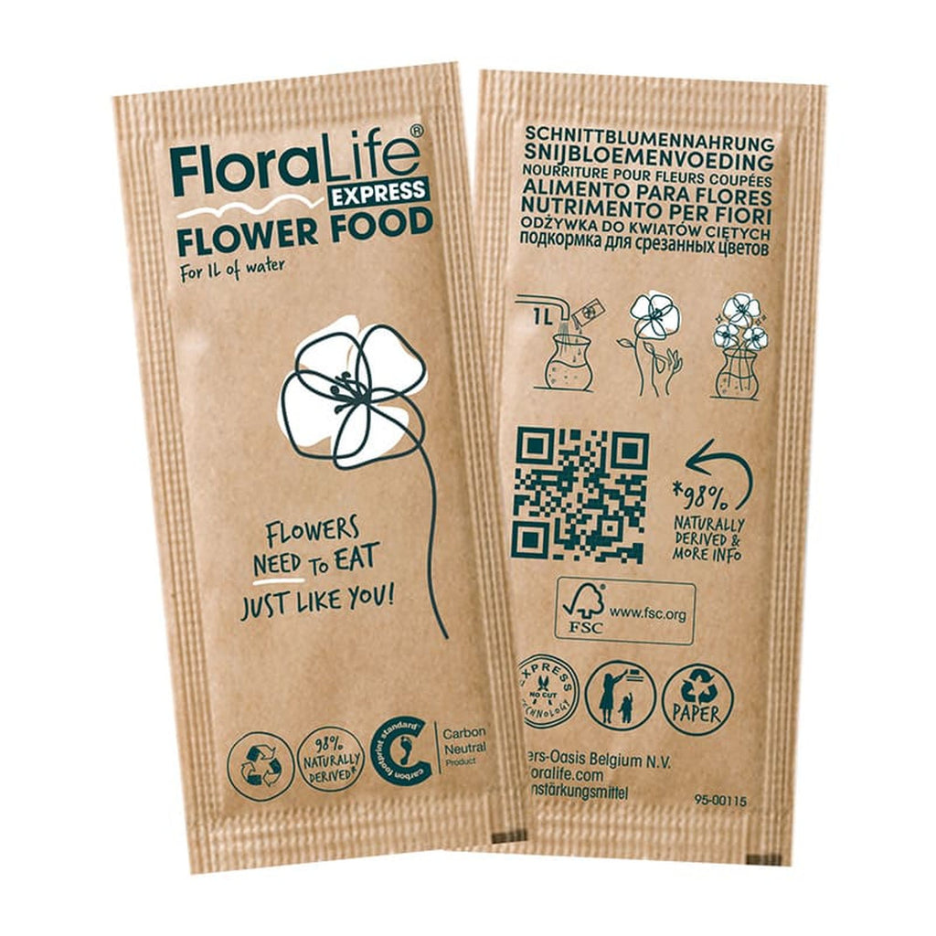 Poudre FloraLife® Express - Sachet papier pour 1 litre d'eau - 1 pièce.