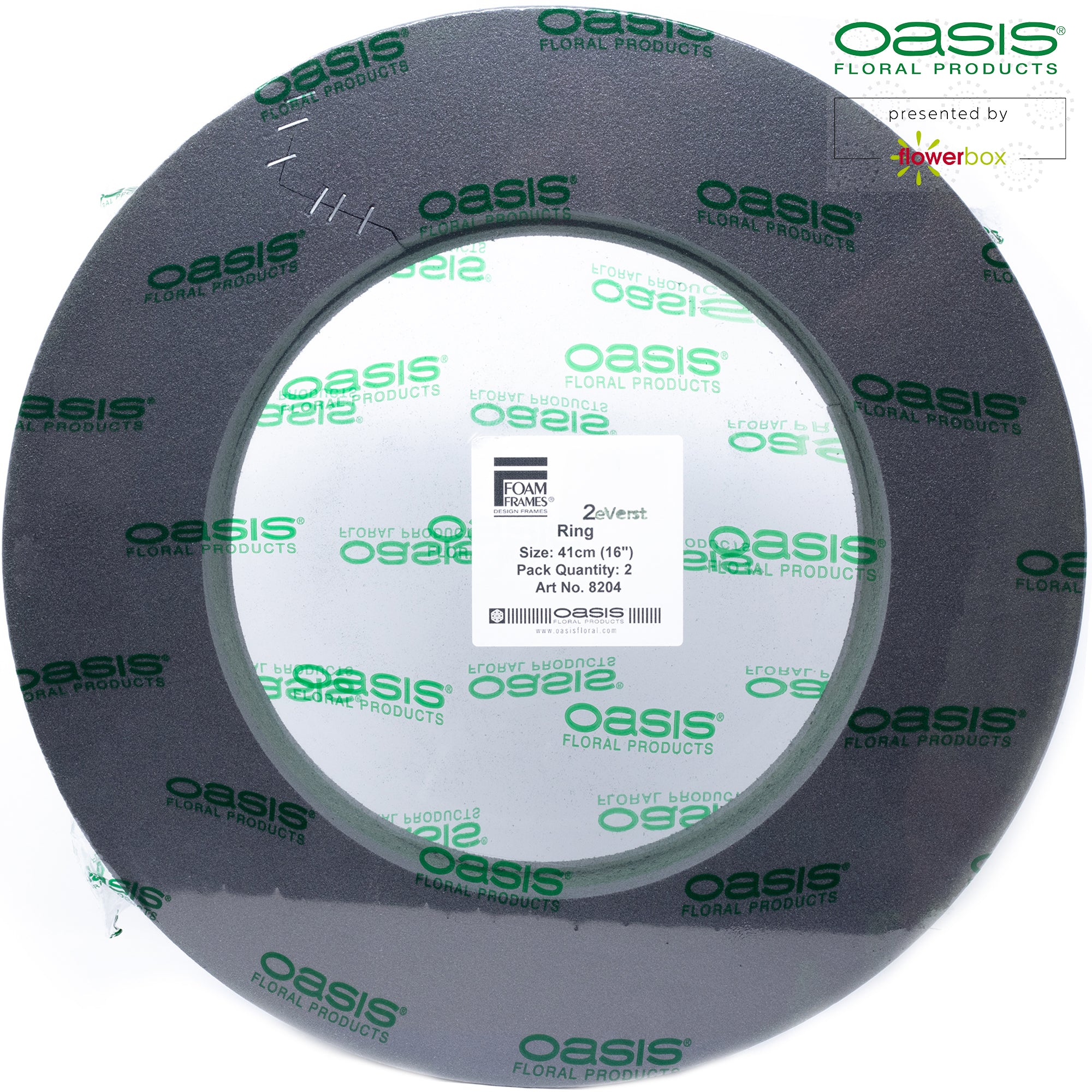 FOAM FRAMES® ring - 6 x 40cm Ø - inside: 25cm Ø - 2 pcs.