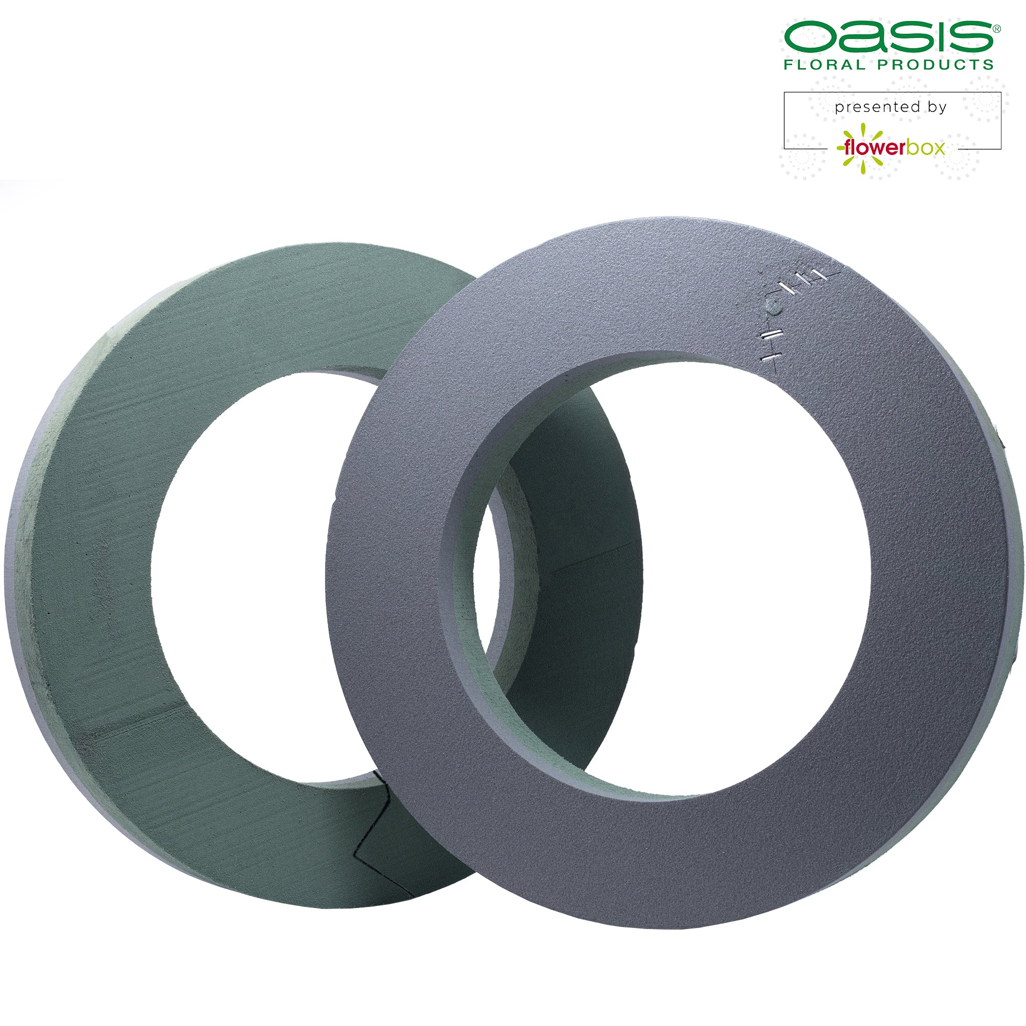 FOAM FRAMES® ring - 6 x 40cm Ø - inside: 25cm Ø - 2 pcs.