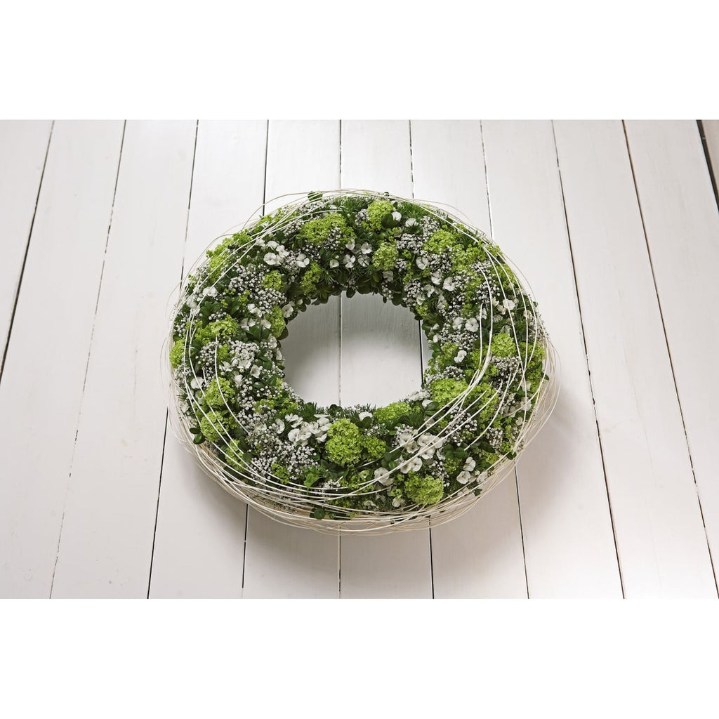 Couronne OASIS® ECObase® - 9 x 52 cm Ø - intérieur : 31 cm Ø - 2 pièces.