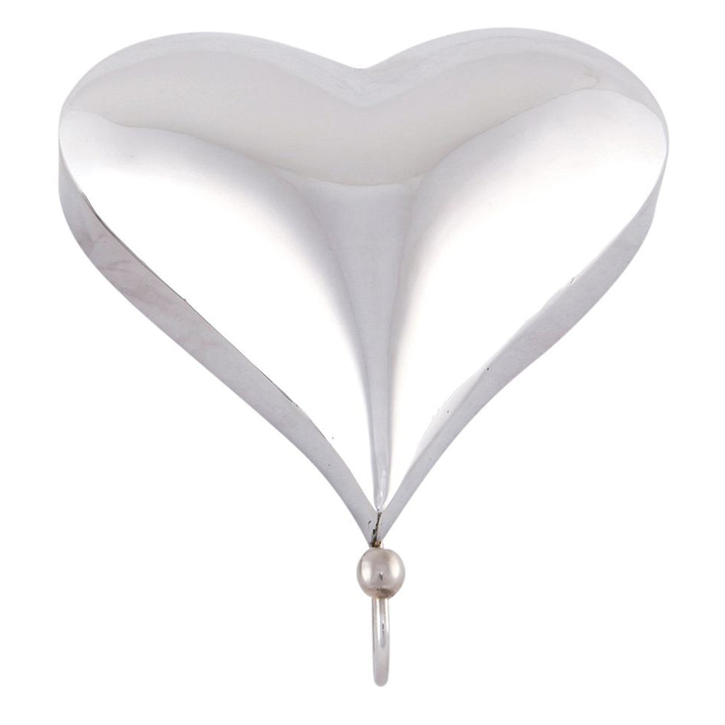 HerzHaken SuArt - Edelstahl - 9x13x3,5 cm