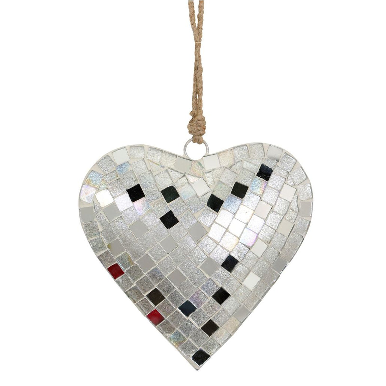 HerzHänger MOZAC - Metall - 10x10x2 cm