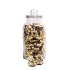 Glas mit SternHängern Vitreous - champagne - 48tlg. - 20,5x20,5x37 cm