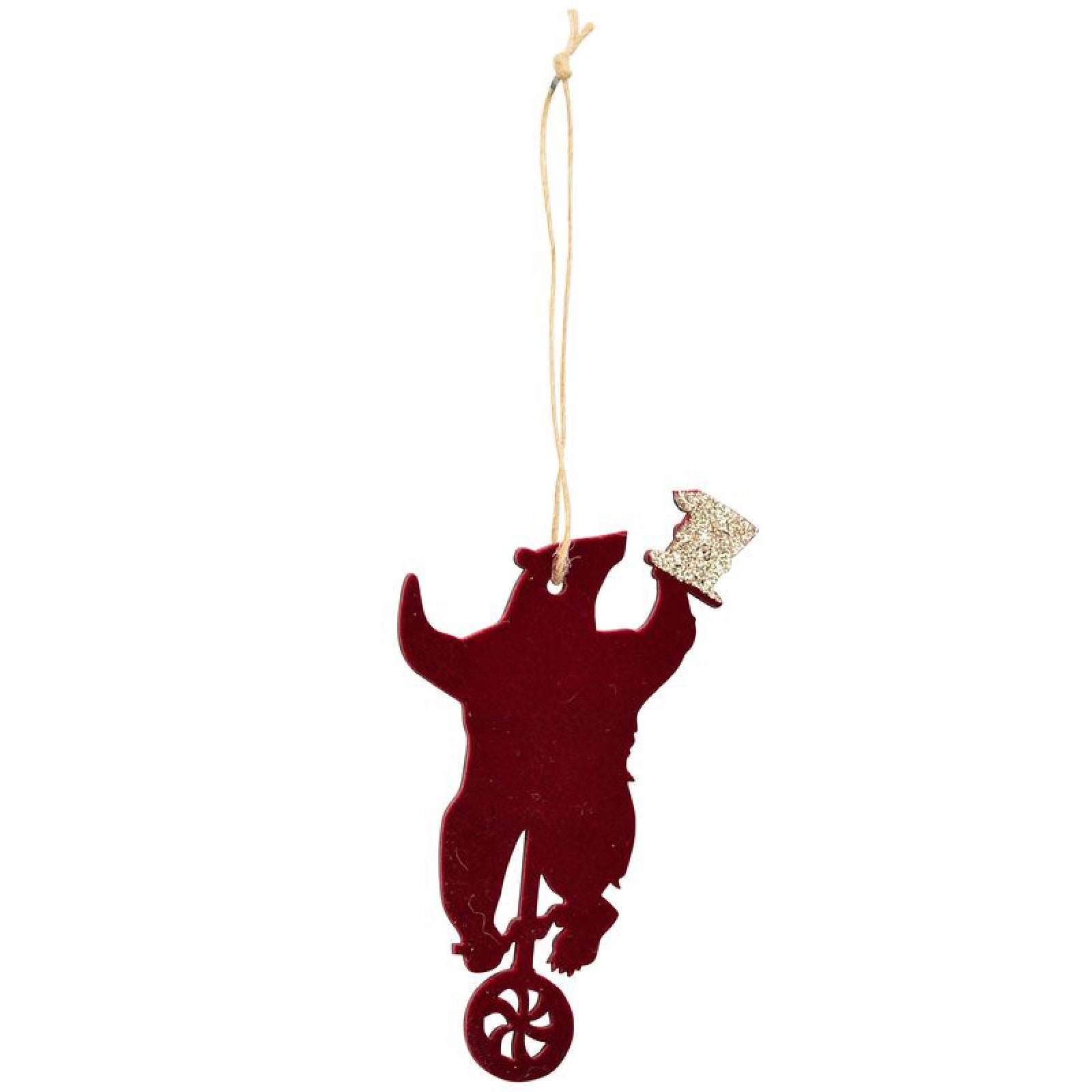 WeihnachtsHänger Dost - Holz - 5x11x0,3 cm -1 Stück assortiert