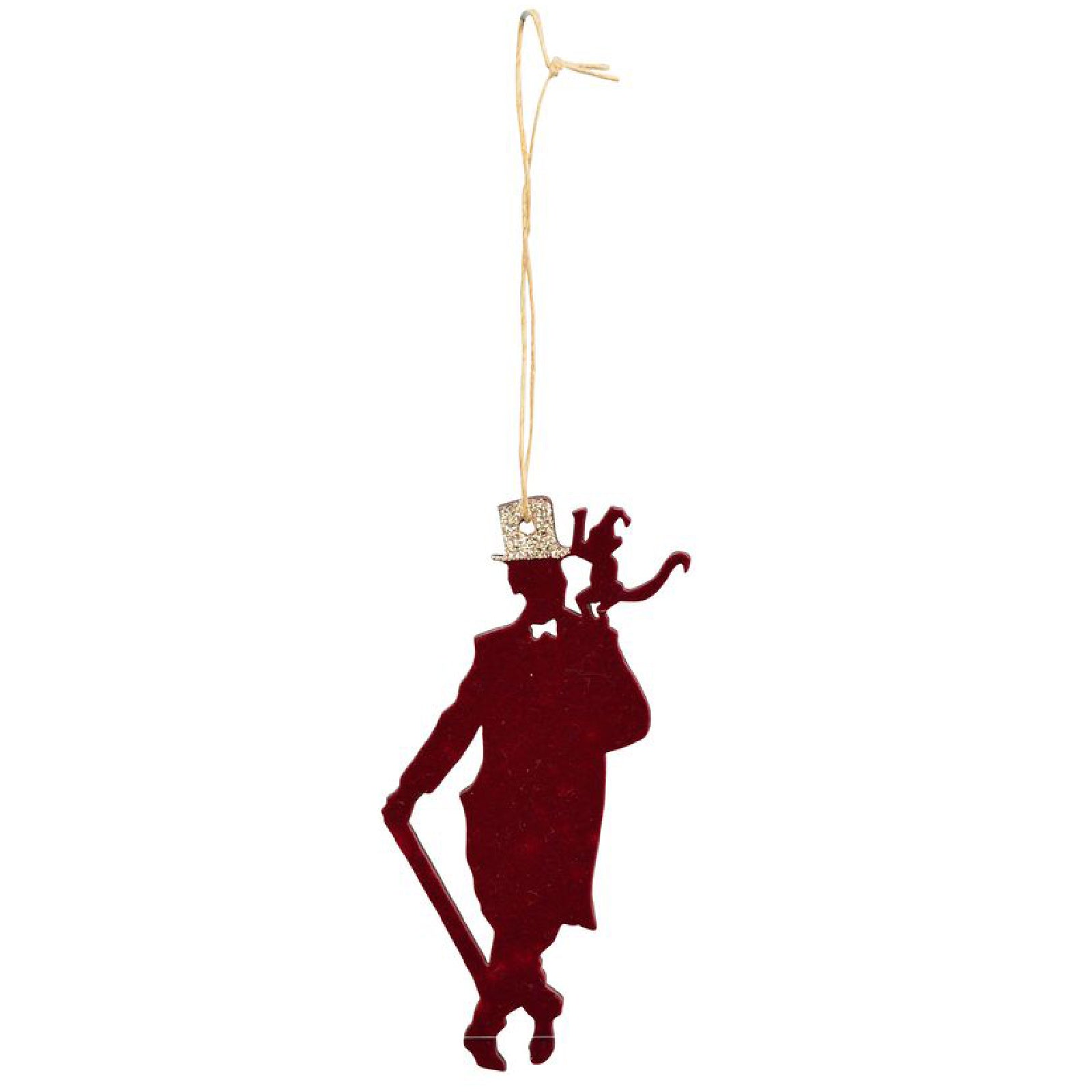 WeihnachtsHänger Dost - Holz - 5x11x0,3 cm -1 Stück assortiert