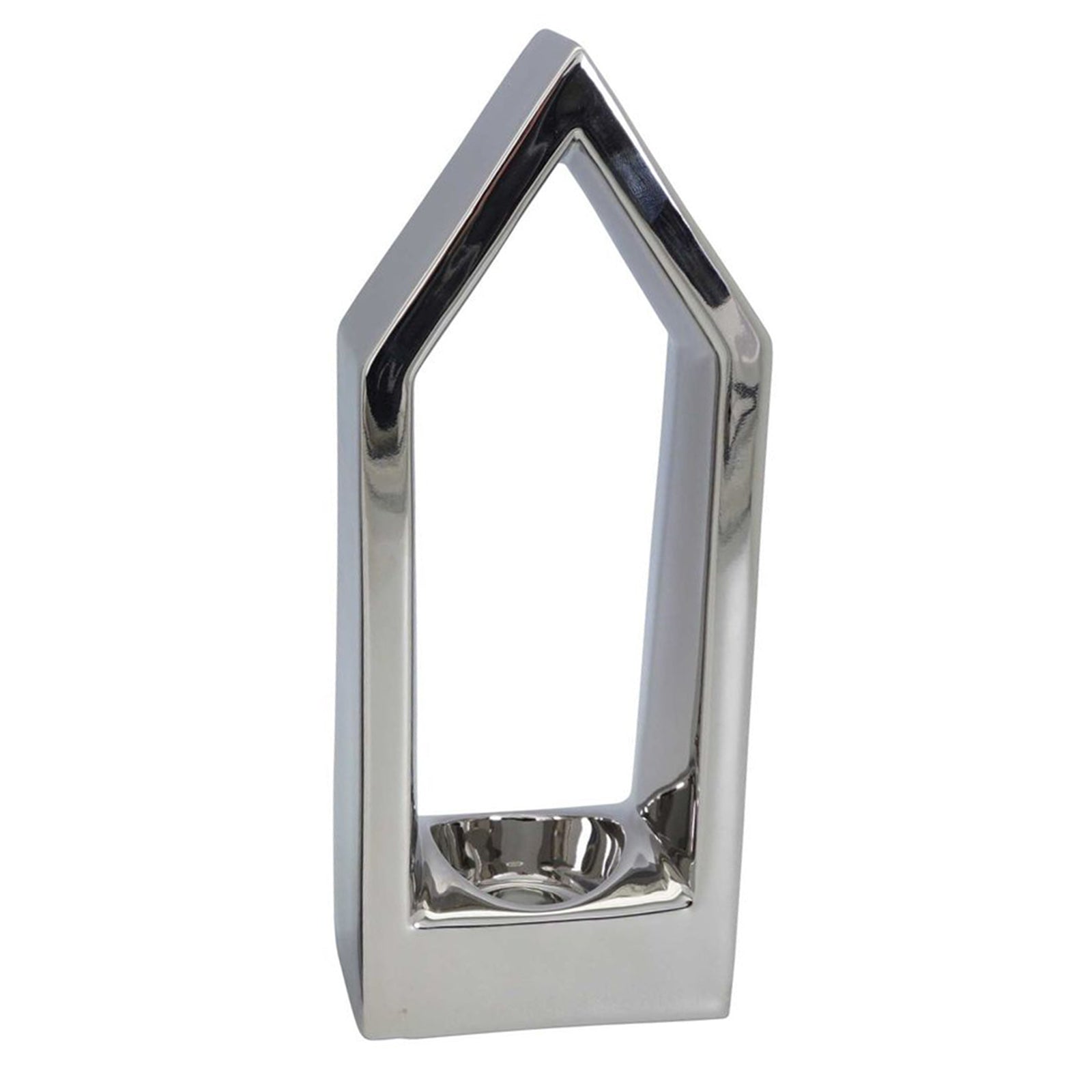HausKerzenHalter ArgenT - Keramik - 12x6x20,5 cm