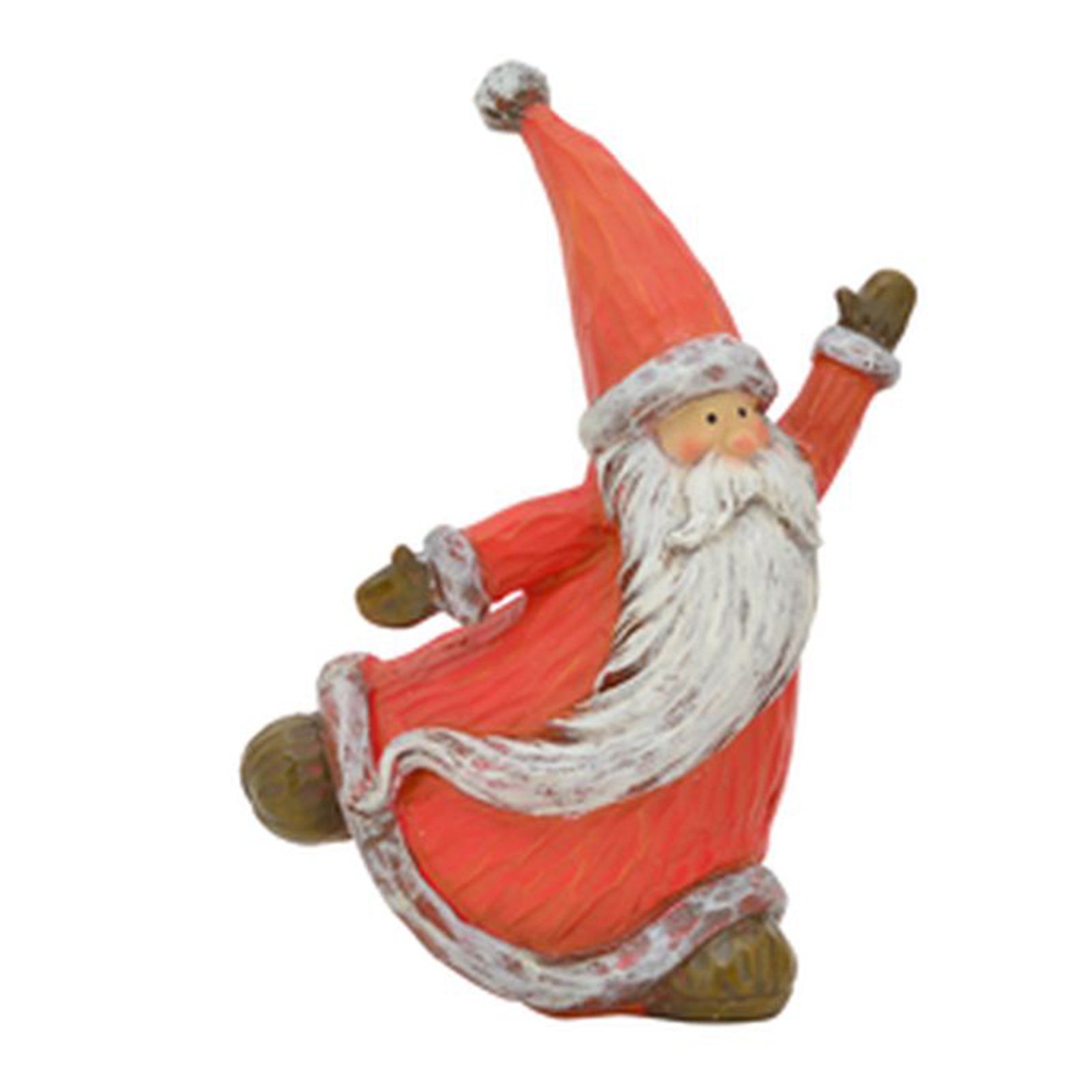 Santa Lilian - rot&weiß - polyresin - 9,5x5x14cm