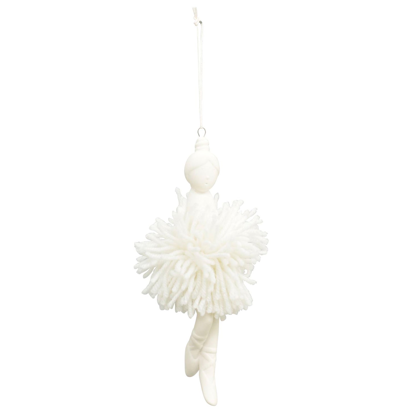 BallerinaHänger Ivory - weiß - Porzellan - 4,5x4x20 cm
