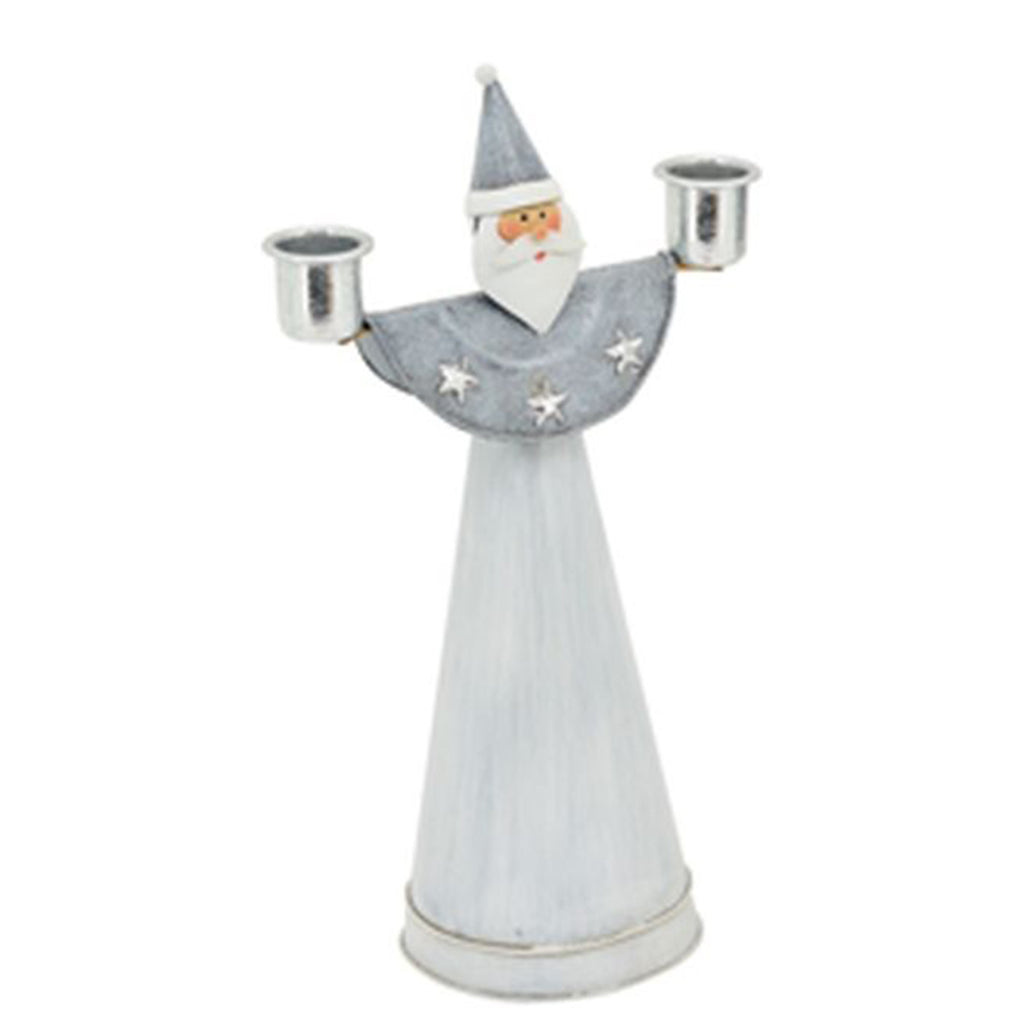 Engel Lilian - grau - metall - 10x4x15,5 cm - 1 Stück