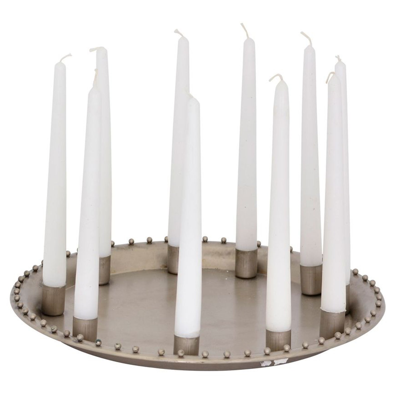 Tablett Iride - Metall - 36x36x3 cm