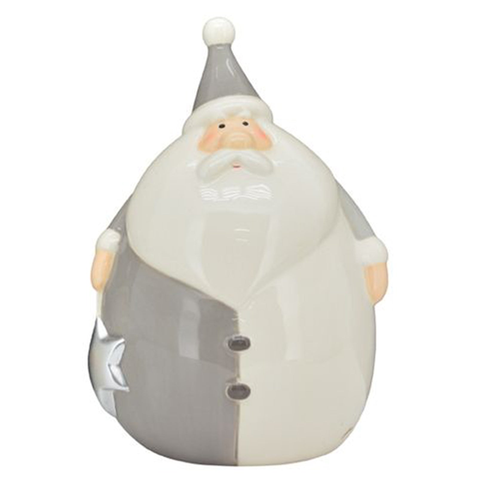 Santa Gris - weiß - dolomit - 11x9,5x16 cm