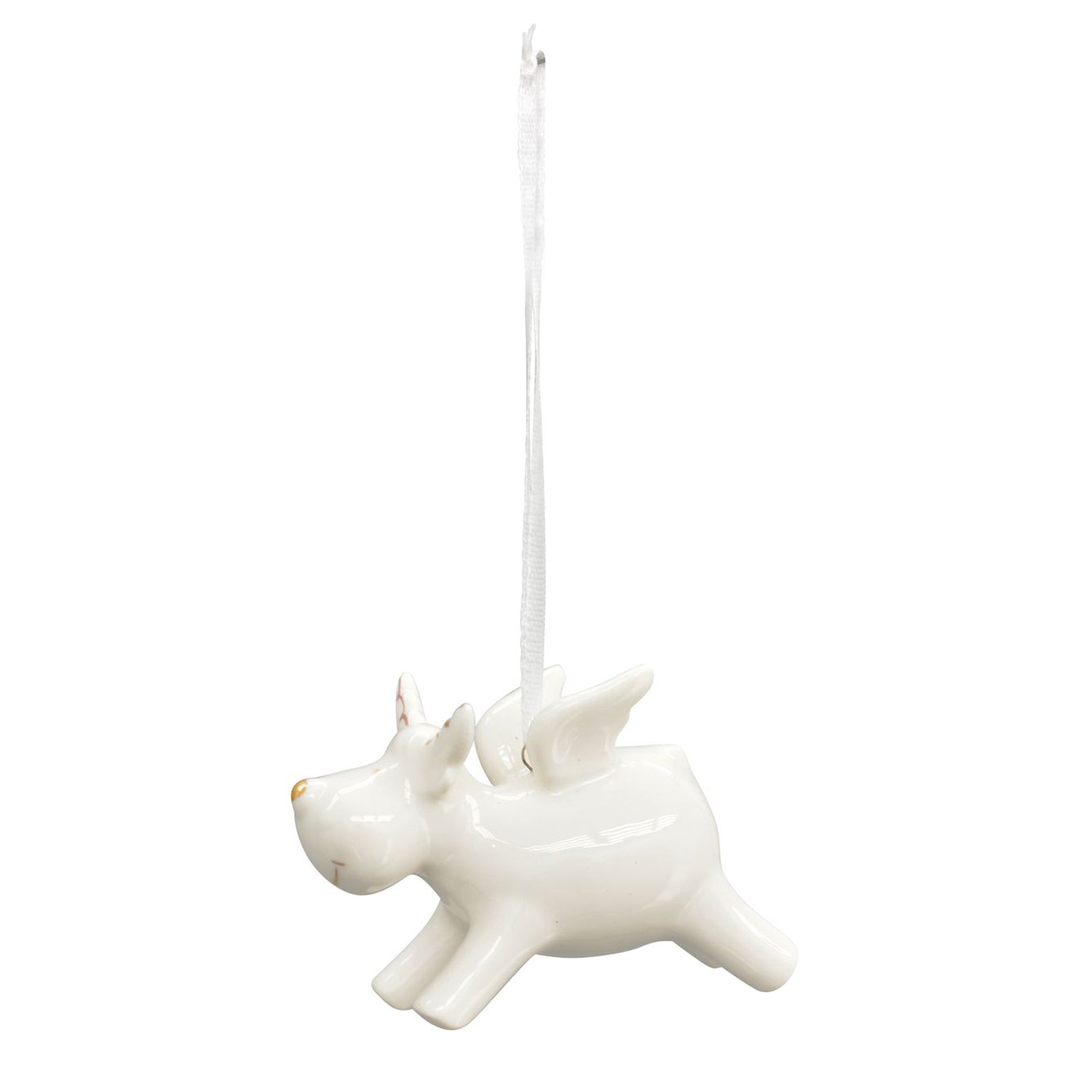 SchweinRentierHänger Ivory - Dolomite - 6x4x4,5 cm