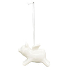 SchweinRentierHänger Ivory - Dolomite - 6x4x4,5 cm