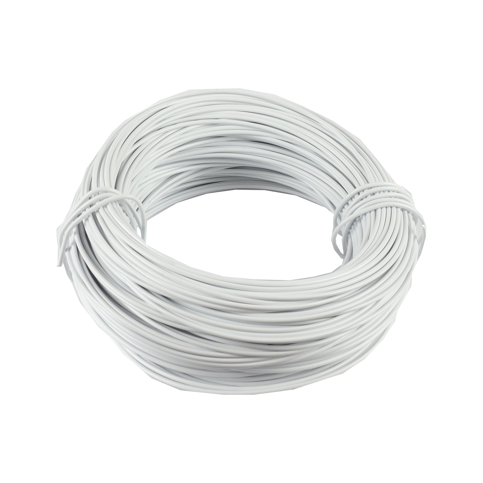 Aluminiumdraht - 2 mm x 60 m - 500 g - weiß