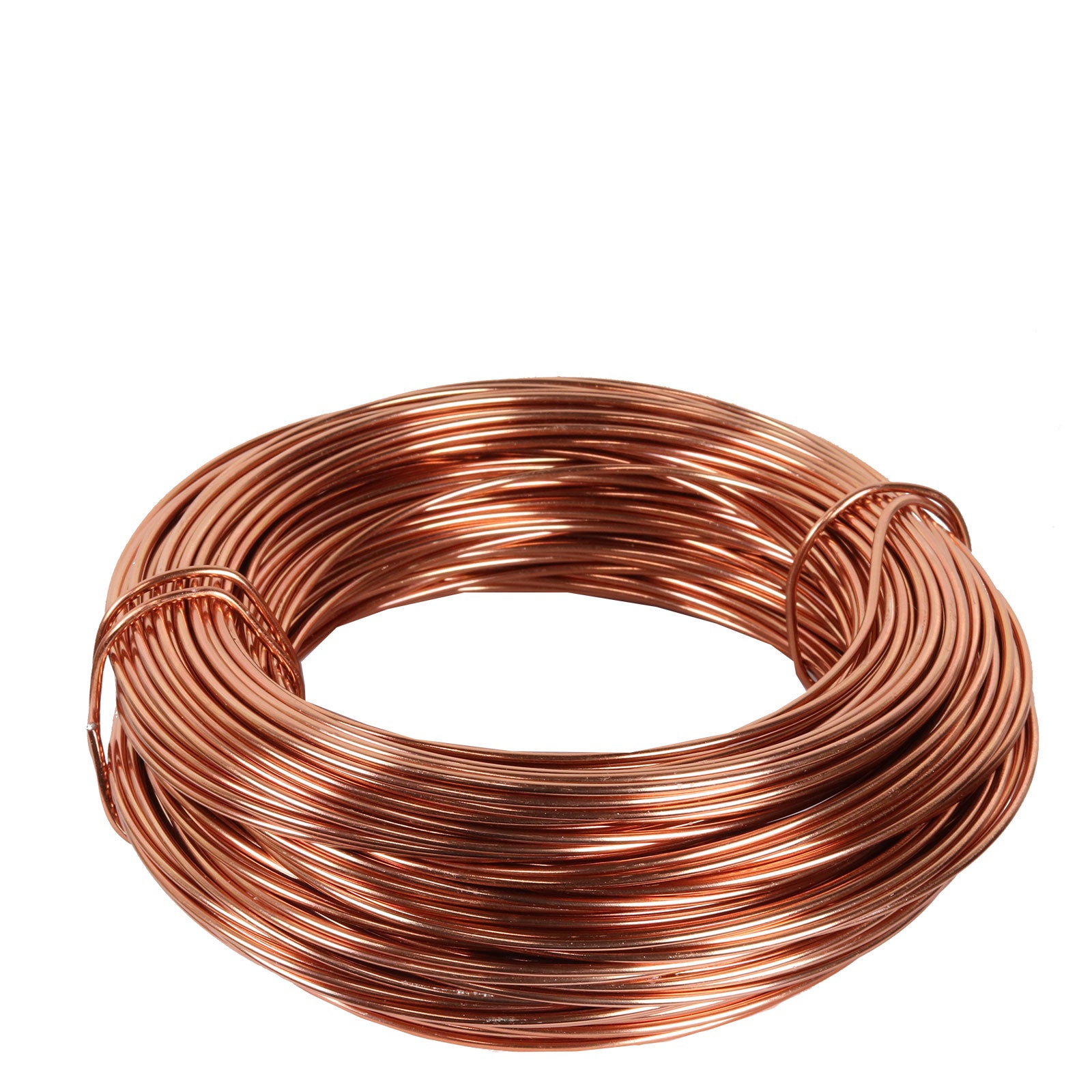 Aluminiumdraht - 2 mm x 60 m - 500 g - kupfer