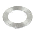 Aluminium Flachdraht - 5,0 x 1,0 mm - 10 m - silber