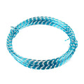 Diamant Aluminiumdraht türkis - 2,00 mm 10 m