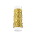 Bouilloneffektdraht - 0,3 mm x 35 m - 25 g - gold