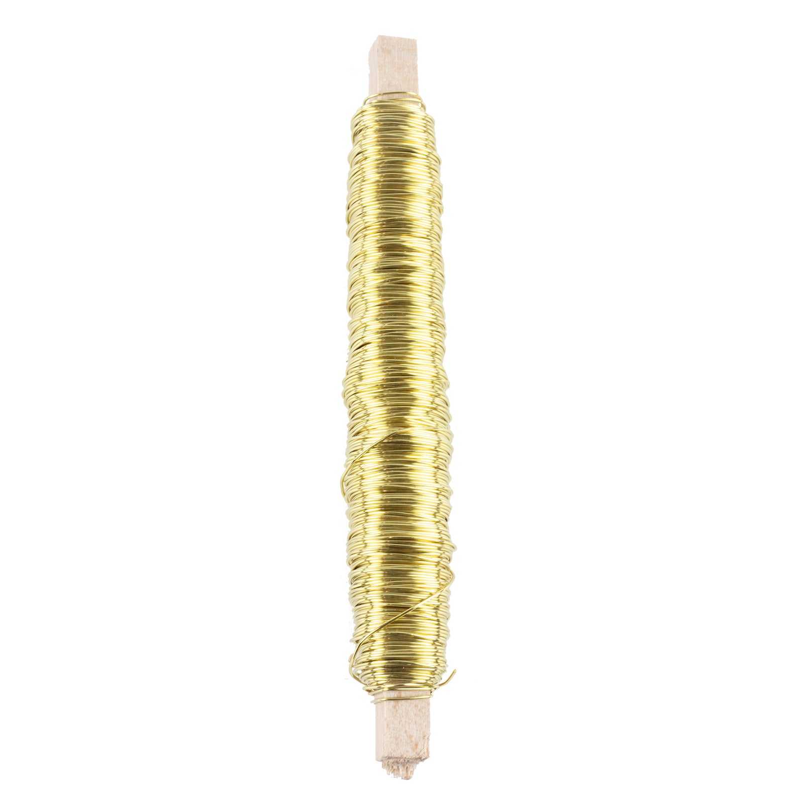 Decolackdraht Holzstab - 0,5 mm x 160 m - 100 g - gold