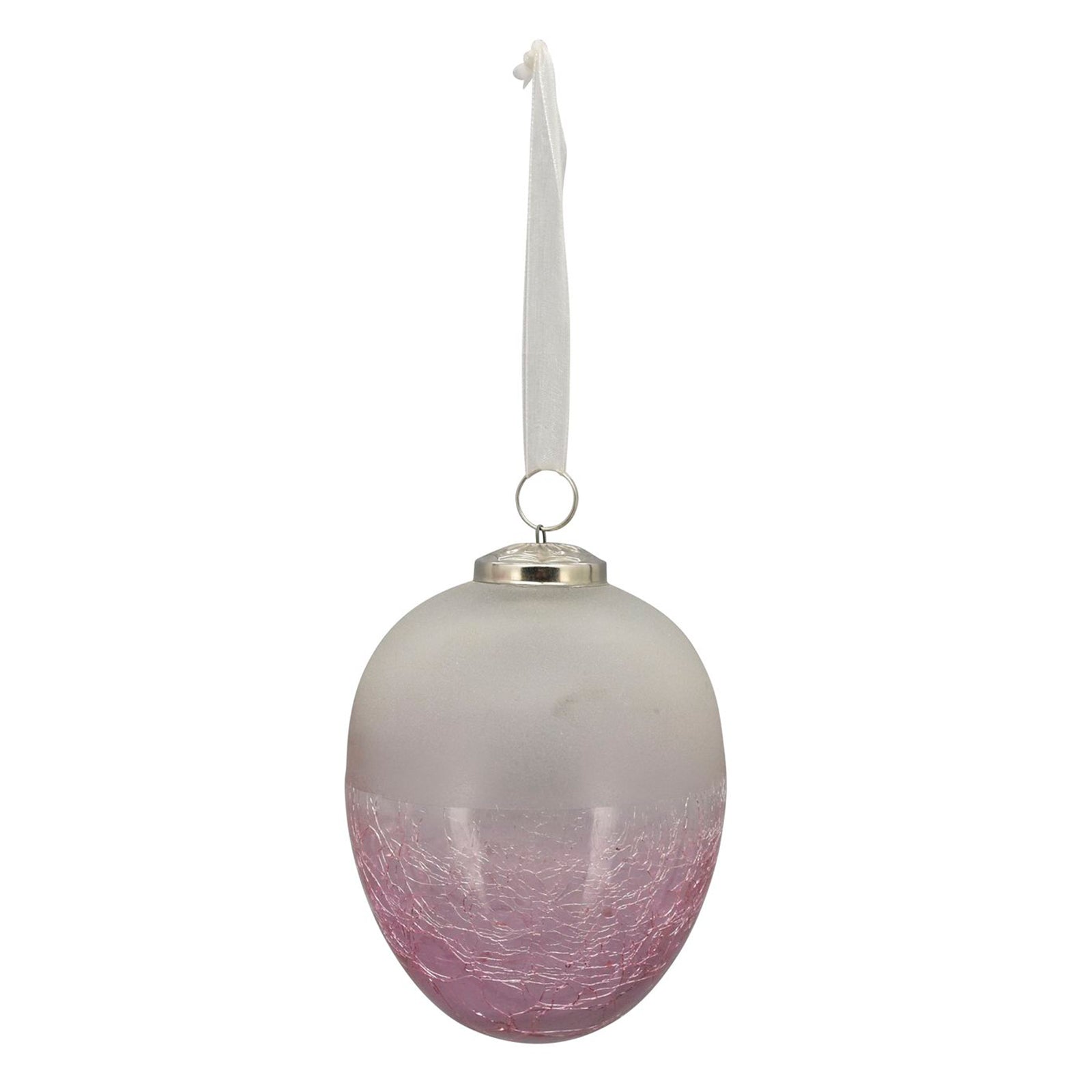 EiHänger VIN, pink, Glas, 9x9x12 cm