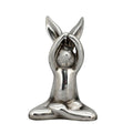 YogaHase ArgenT, Keramik, 26,5x8,5x19,5 cm