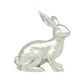 Hase ArgenT - silber - Keramik - 13,7x9,7x14,8 cm - 1 Stück - assortiert