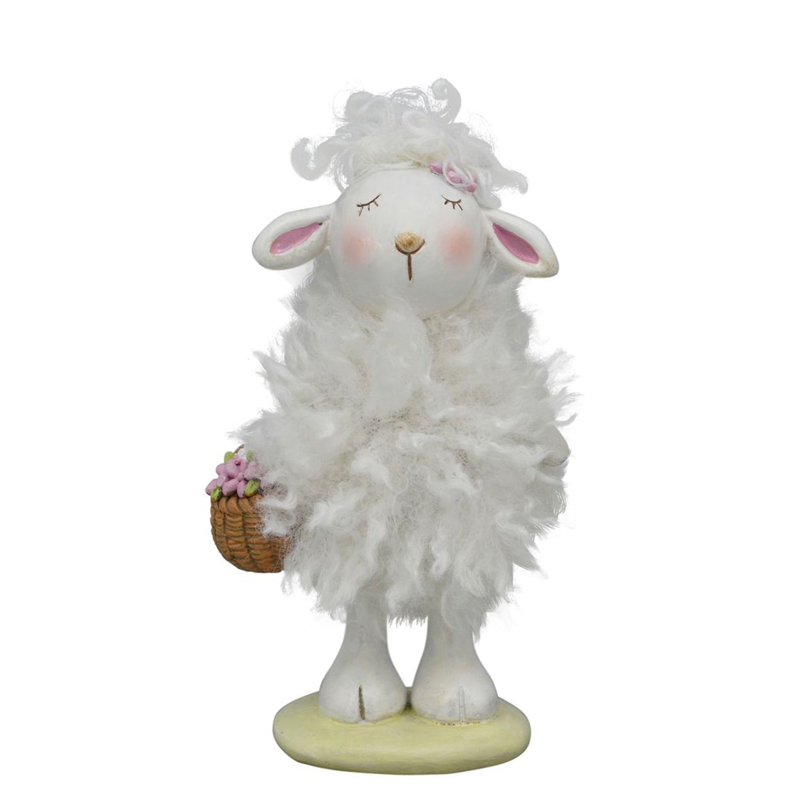 Schaf Sannie - Polyresin - 10x7x17 cm - 1 Stück - assortiert