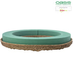Couronne OASIS® BIOLIT® - 6 x 44 cm Ø - intérieur : 31 cm Ø - 2 pièces.
